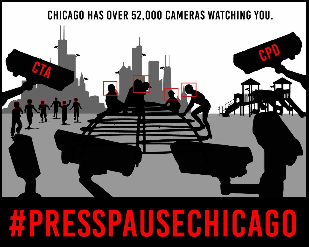 Chicago has over 52,000 cameras watching you.